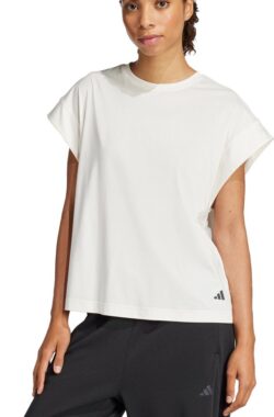 adidas Performance Yoga T-shirt – Dames – Wit- XS