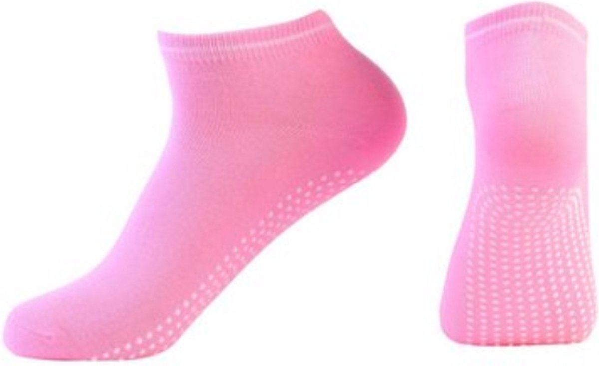 Anti Slip Yoga Sokken | Ook Voor Pilates & Andere Sporten | Roze