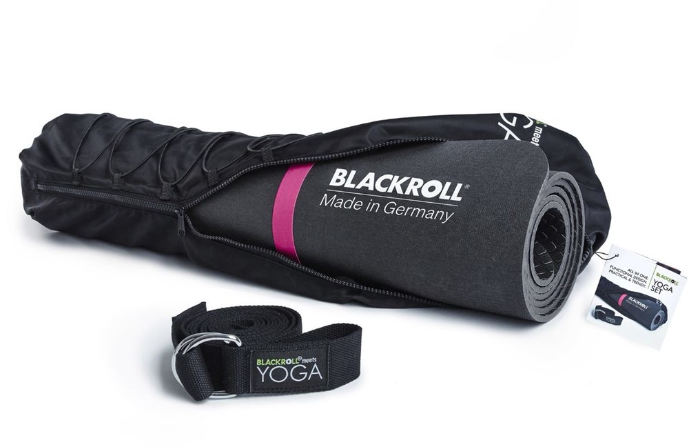 Blackroll Yoga Set - Yoga Mat en Riem