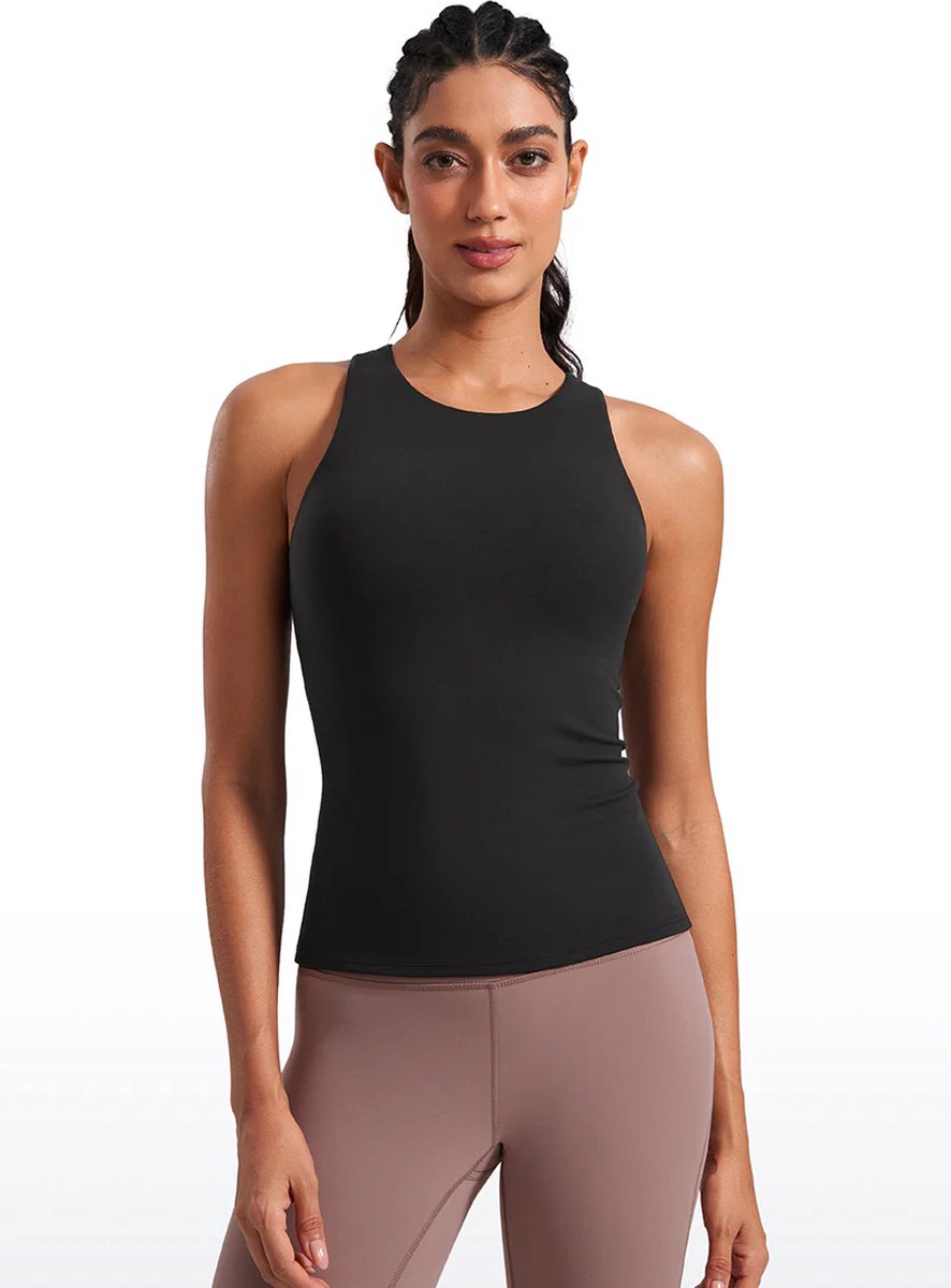 Crzyoga- Butterluxe tank top black-XS