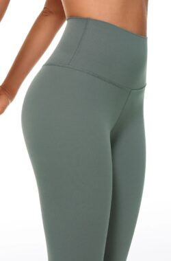Crzyoga-Butterluxe yoga legging Grey Sage-M