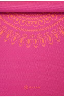 Gaiam Yoga Mat – 6 mm – Bright Marrakesh