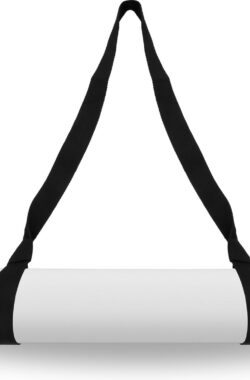 Goodivery ® Verstelbare Draagriem voor Yogamatten van Katoen, Geschikt voor Alle Matmaten, Elastische en Robuuste Yoga Riem