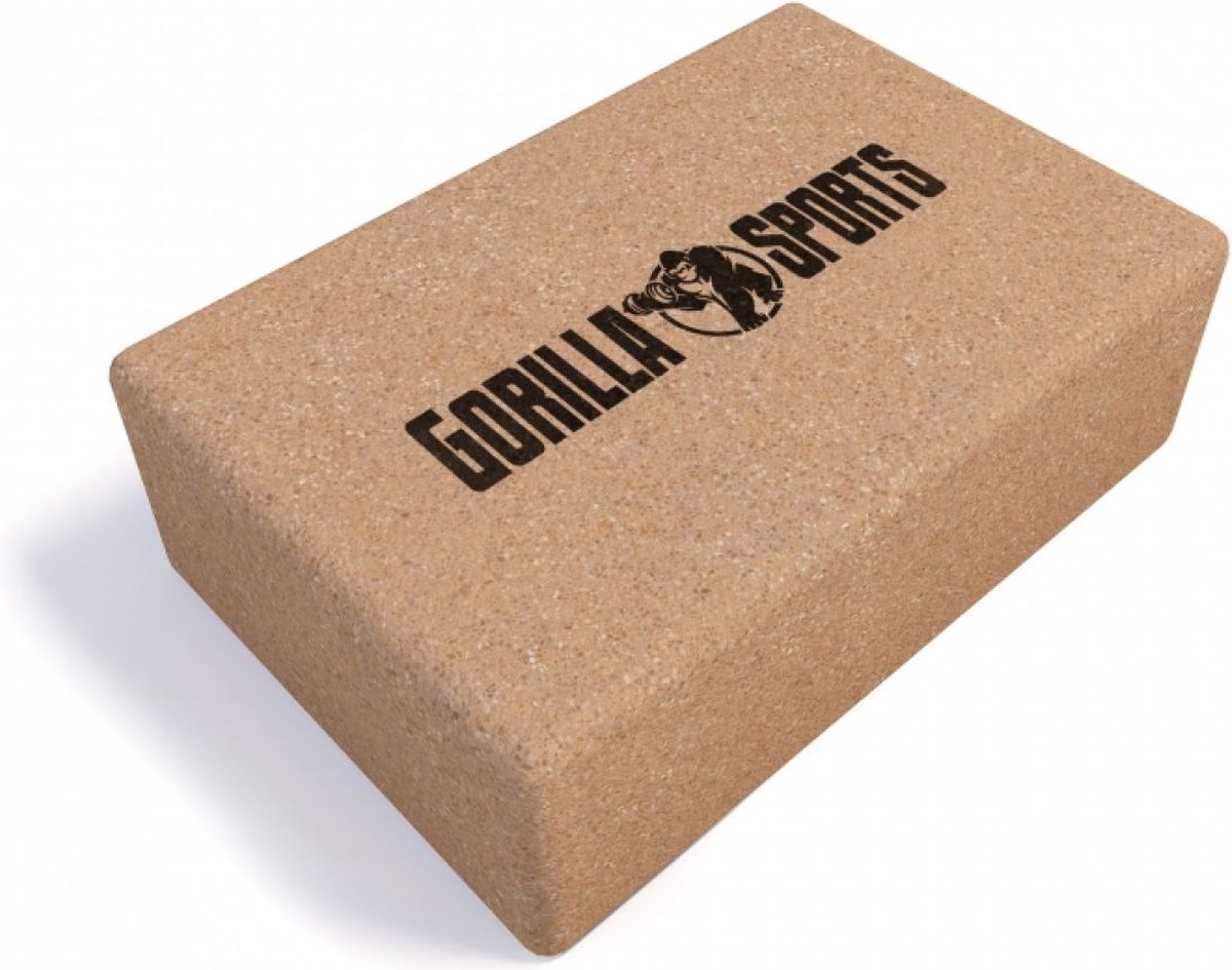 Gorilla Sports Yogablok - Yoga blok - Kurk