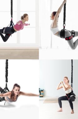 JGS® – Professionele Bungee Fitness Set voor Thuis, Volledige Lichaamsweerstand voor Yoga en Aerial Dans, (geschikt voor 55-64 kg)