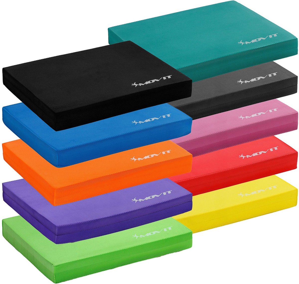MOVIT® Balance Pad - Balanskussen - Yoga - Pilates - Meditatie - Groen