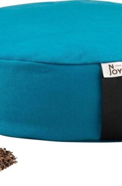 Meditatie kussen – Zabuton – Rond – Eco – Mosaïc blauw – Comfortabele zit