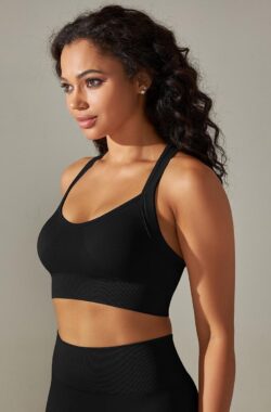 New Summer Gym Set – Maat L – Zwart – Black – Fitness set – Fitness legging – Gym Set – Gym legging – Sportkledingset – Sportset – Sportlegging – Yogaset – Yogalegging