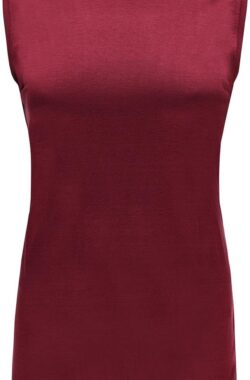 Re-Born – Sportkleding – Sport top mouwloos – Yogatop – Fitness top – Wijdere top – Dames – Burgundy – Maat L