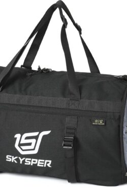 Sporttas met Schoenenvak en Natte Compartiment 30L – Duffle Bag voor Fitness, Zwemmen en Weekenduitjes