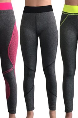 Sweet Angel Yoga annex sport-leggings set van 3