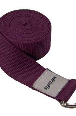VirtuFit Premium Yoga Riem – 250 cm – Mulberry