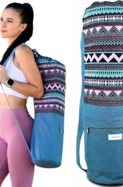 Yogamat tas – dode tas voor yogamat – vervoer van yogamat – pilates gymnastiek – licht ruim praktisch yoga-accessoires