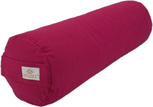 ZENZES® Pro Eco mini bolster 50x15cm bordeaux