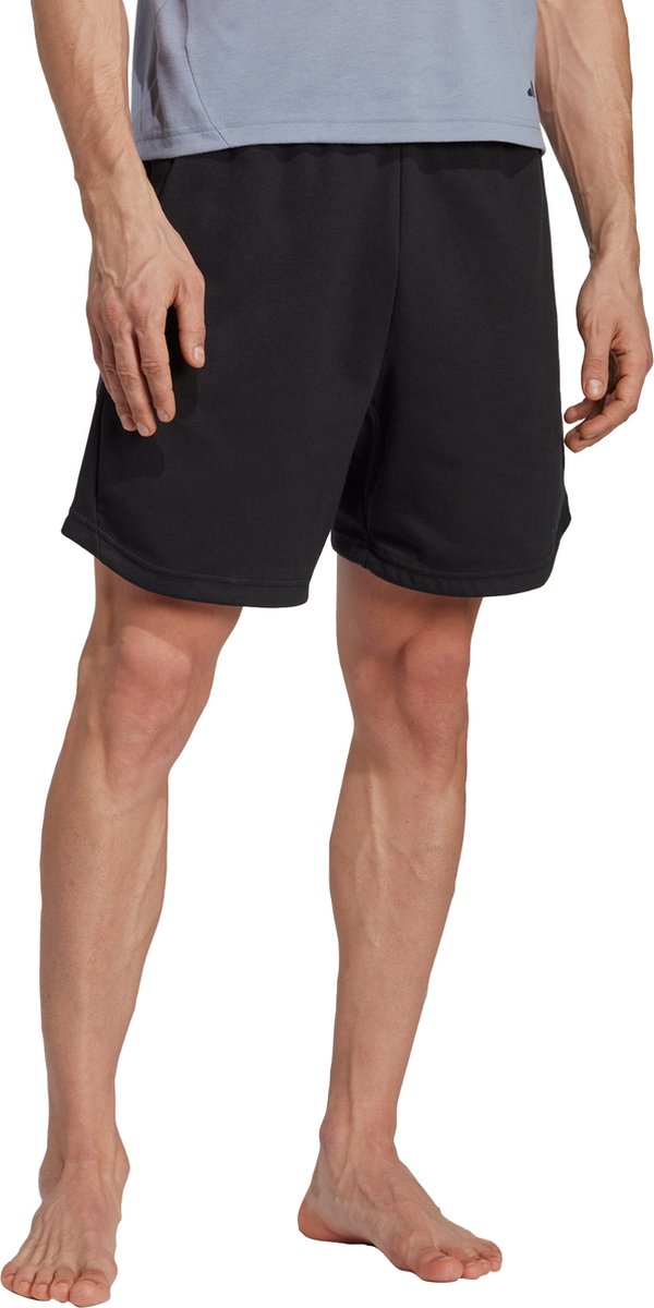 adidas Performance Yoga Base Training Short - Heren - Zwart- L 7"