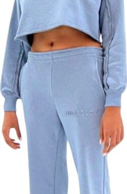 Set Sweatpants & Cropped Sweater dames – Sportkleding dames – Sportbroek dames – Jogger – Yoga – Yogabroek – Cropped Top dames – SET XS/S – 34/36