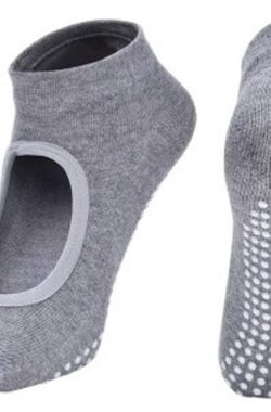 Go Go Gadget – Yoga sokken – Pilates – Teensokken – Open teen – Ademend – Antislip – Grijs