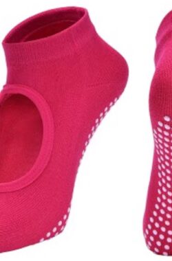 Go Go Gadget – Yoga sokken – Pilates – Teensokken – Open teen – Ademend – Antislip – Roze