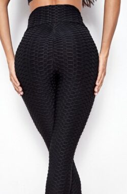 TIKTOK LEGGING – Sport Legging – Dames Sport Legging – Kleur Zwart