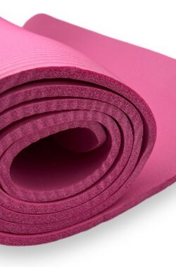 padisport – Yoga mat extra dik – roze – yoga mat anti slip – yoga matje – yoga mat dik – sport mat – sport matje fitness