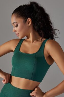 April Breeze Long Gym Set – Maat M – Groen – 2delig – Smaragdgroen – Emerald Green – Fitness set – Fitness legging – Sportkledingset – Sportlegging – Yogakleding – Yogaset – Yogalegging