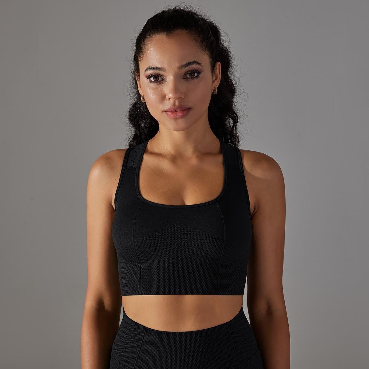 April Breeze Short Gym Set - Maat L - 2delig - Zwart - Black - Sportkledingset - Gymset - Top & Short - Fitness set - Yoga set - Sportlegging - Sport short - Fitness legging - Sportset