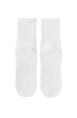 Glam and Go – Pilates Sokken – Grip Sokken – Yoga Sokken – Wit