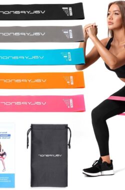 Weerstandsbanden set – fitnessbanden voor thuis en gym – 5 stuks – 100% natuurlijk latex