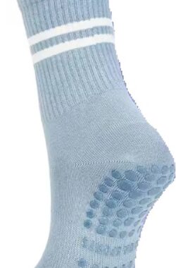 Yoga Sokken in pastel kleur – Blauw – Antislip – Maat 36 – 42