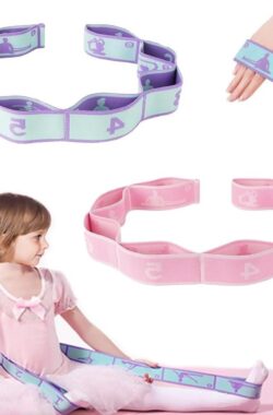 2 stuks Yoga Stretchband met 8 lussen – Gymnastiek Stretcher Beenstretcher Riemen