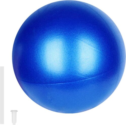 25 cm Pilatesbal - antislip oefenbal voor fitness, gymnastiek en yoga (blauw)