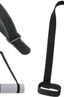Adjustable Yoga Mat Strap Non-Slip Cotton Yoga Strap Comfortable and Practical for Yoga Mat and Accessories by Cosmeria