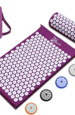 Acupressuurmat voor Massage en Pijnverlichting – Ontspan je Nek, Rug en Voeten met Stekelmat voor Meditatie