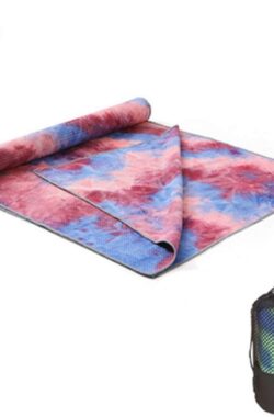 Antislip Yoga Handdoek – Superzacht en Zweetabsorberend voor Pilates en Workout