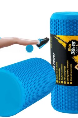 EVA foam roller voor oefeningen NS-963 blauw