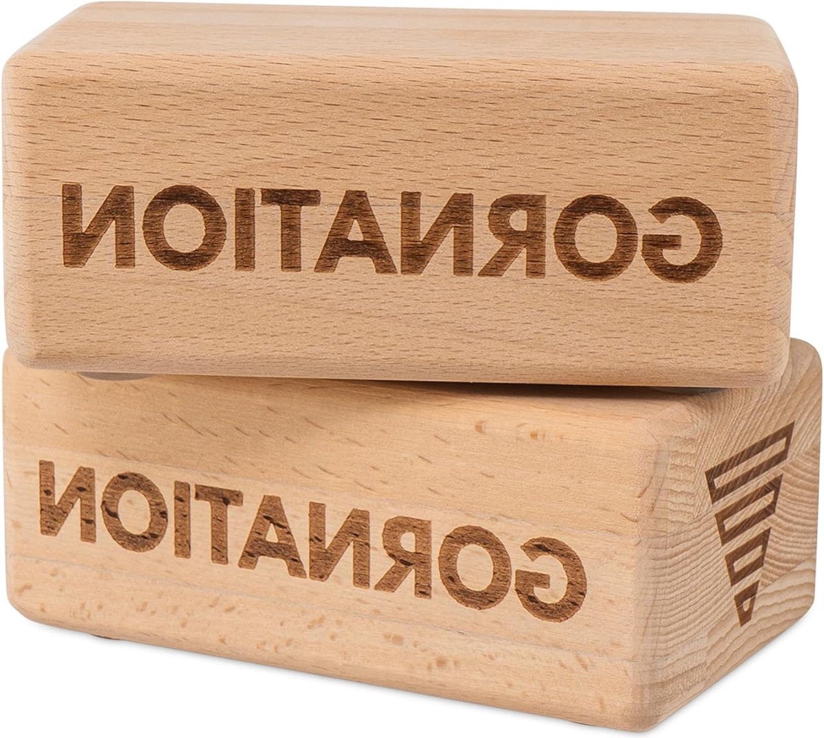 Handstandblokken - Verbeter balans en coördinatie - Antislip - Geschikt voor alle niveaus - Vergroot bewegingsbereik - FSC-beukenhout yoga block wood