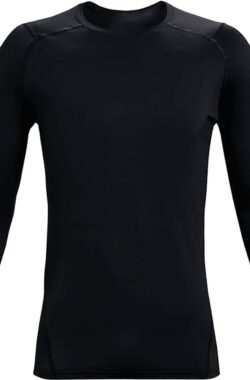 Heatgear Fitted Sport T-Shirt Voor Heren – Ademend En Zweetafvoerend Shirt Voor Gym, Fitness En Outdoor Training