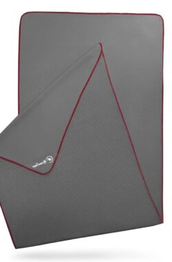 Hygiënisch yoga handdoek – hot yoga towel met antislip noppen – onderlaag voor yoga mat [ 185 x 63 cm ]