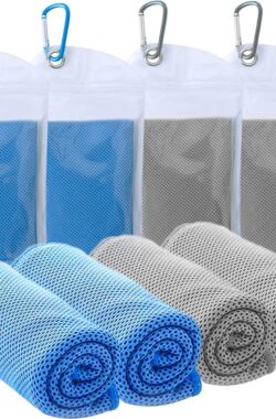 Koelhanddoek, ijshanddoek, ademend, koele handdoek, microvezelhanddoek voor yoga, sportschool, training, sport, fitness, hardlopen, kamperen, wandelen