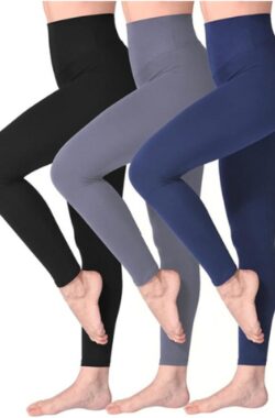 Legging met Hoge Taille voor Vrouwen – Boterzachte Niet-Transparante Sportlegging – Buikcontrole – Plus-Size Yoga & Fitness Broek – Stretchy Gym Legging