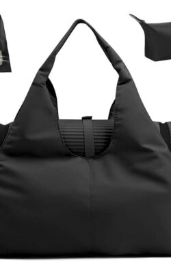 Lichte dames yogamattas met yoga-riem en schoenenvak waterdichte yogatas voor sport gymtas met natte zak.