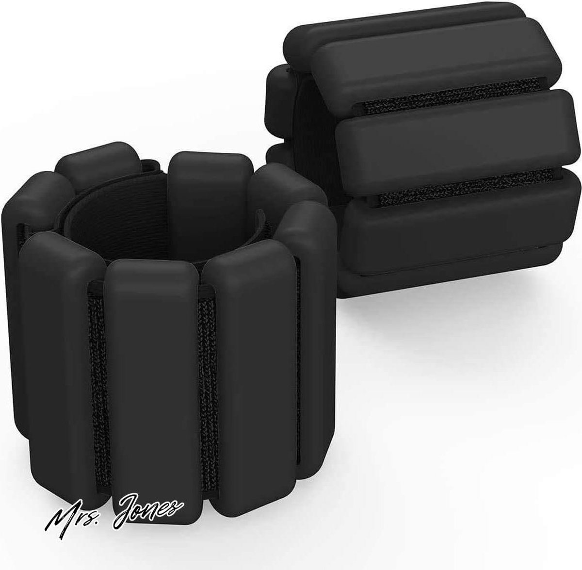 Mrs. Jones 2 STUKS Verstelbare Pols Gewichten Enkelgewichten Set voor Oefening Wandelen Joggen Yoga Aerobics Pilates Gewichtdragende Armband Fitness Polsband met Extra Gewicht .