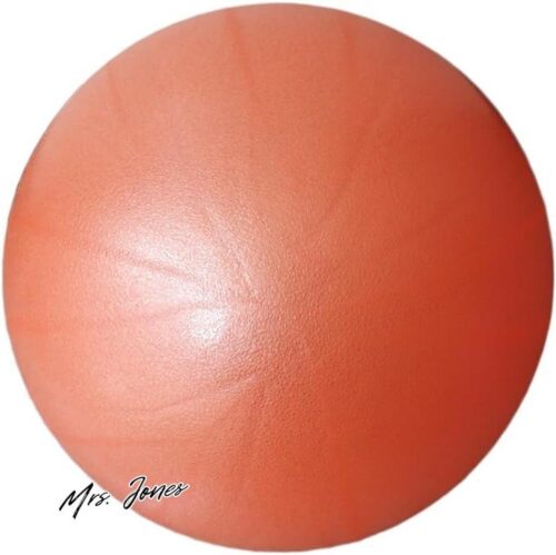 Mrs. Jones Premium Collection Kleine pilatesbal 25 cm - Babyzacht - Antislip - Inclusief pomp - Voor yoga en fitness - Thuis en kantoor