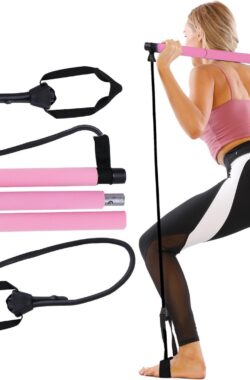 NORDIVAR® – Ultieme Pilates Stick met Verstelbare Spanning voor Yoga en Flexibiliteit Training-