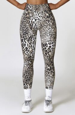PRINTED GYM LEGGING – Maat L – Leopard Print – Fitness legging – Gym Legging – Sportlegging – Yoga legging