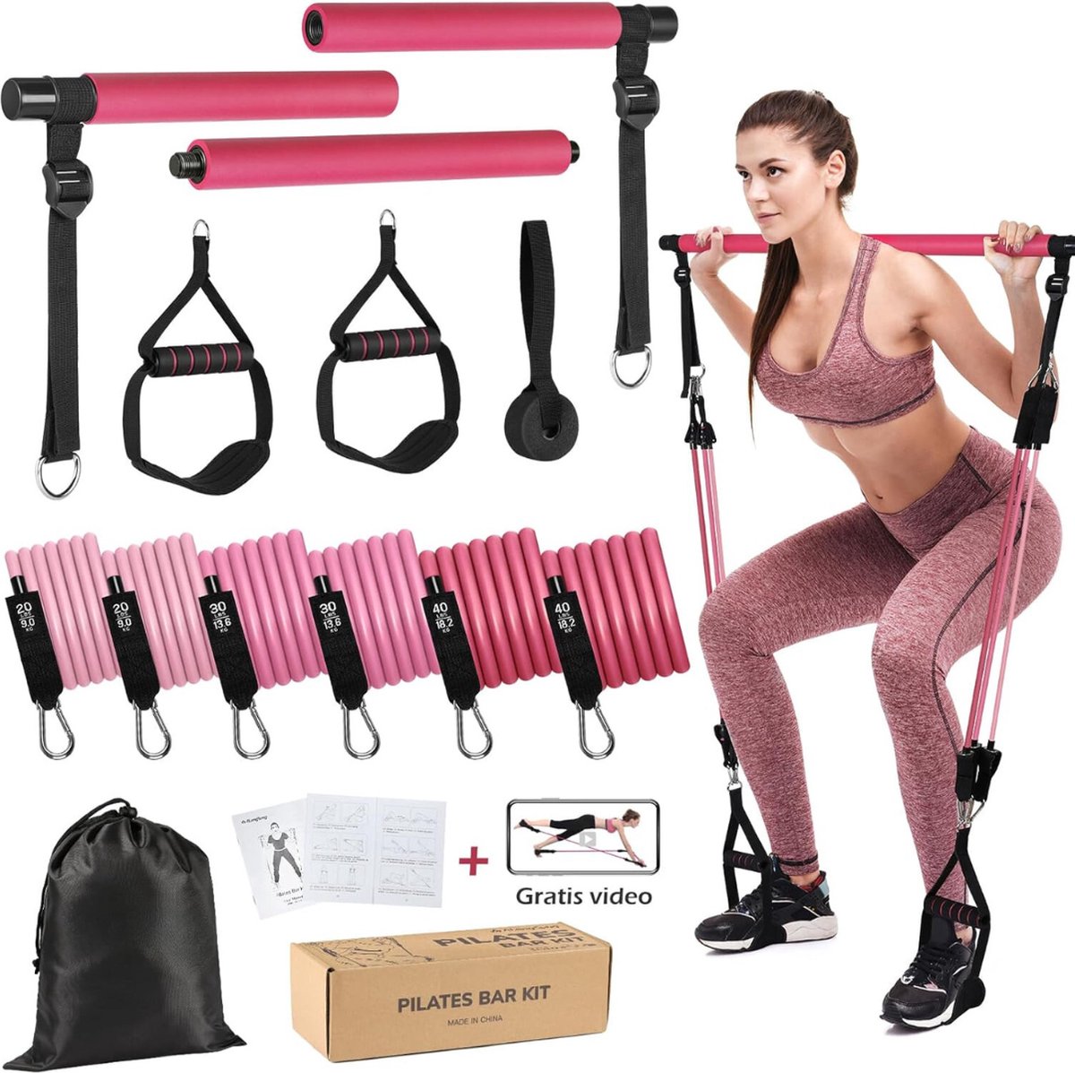 Pilates Bar - Pilates Stick - Pilatesbar - Fitnessbar