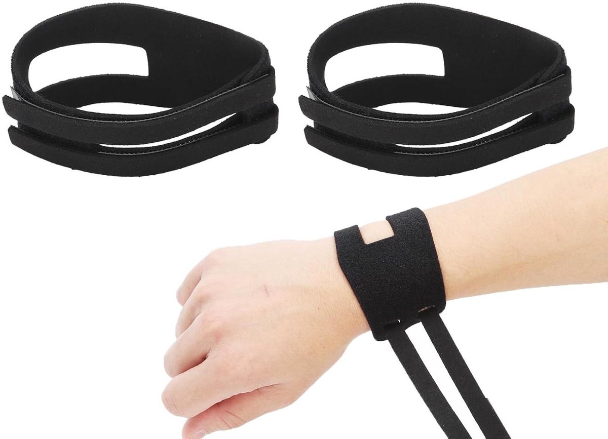 Sport Polsbrace U-vormige verstelbare ondersteuning omhullende beschermende armband voor TFCC.