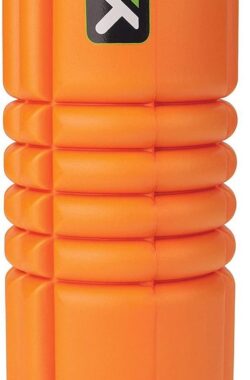TriggerPoint – The Grid Travel – Zwart/ Oranje – Foam Roller – Massage Roller – Yoga – Pilates – Fitness