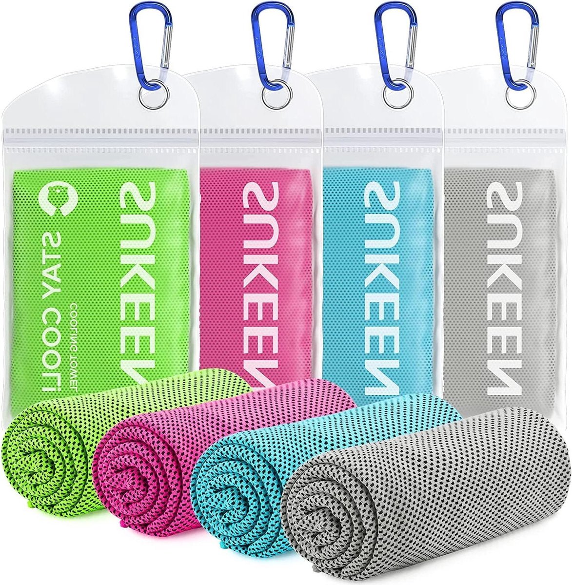 Verkoelende handdoek microvezel sporthanddoek voor sport en fitness - ideaal voor reizen en yoga Cooling Towels