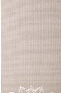 Yogamat sticky extra dik lotus taupe – Lotus | 6 mm | fitnessmat | sportmat | pilates mat
